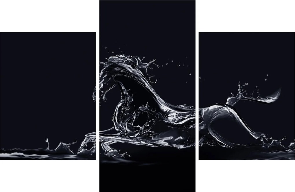 Kép - Ló és a víz (90x60 cm)