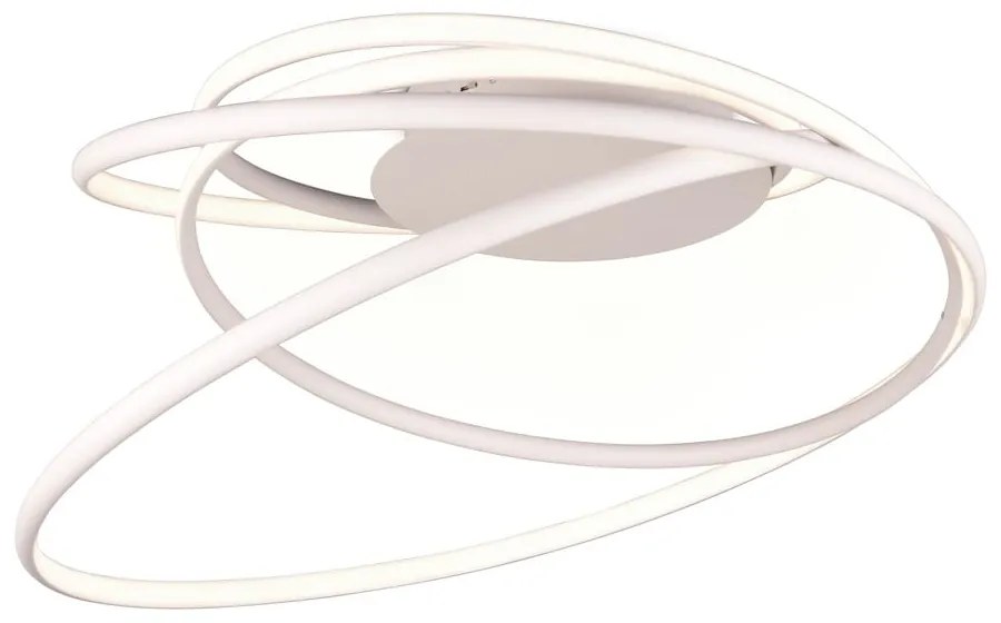 Fehér LED mennyezeti lámpa fém búrával Nala – Trio Select