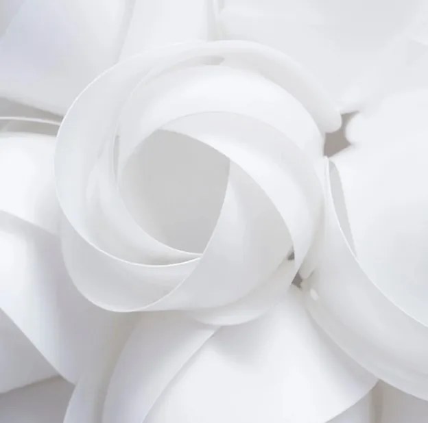 RENDL COCO závěsná bílé PVC 230V LED E27 15W
