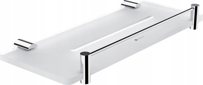 Nimco Bormo fürdőszobai polc korláttal, króm, 30 cm Br X430-X-26_