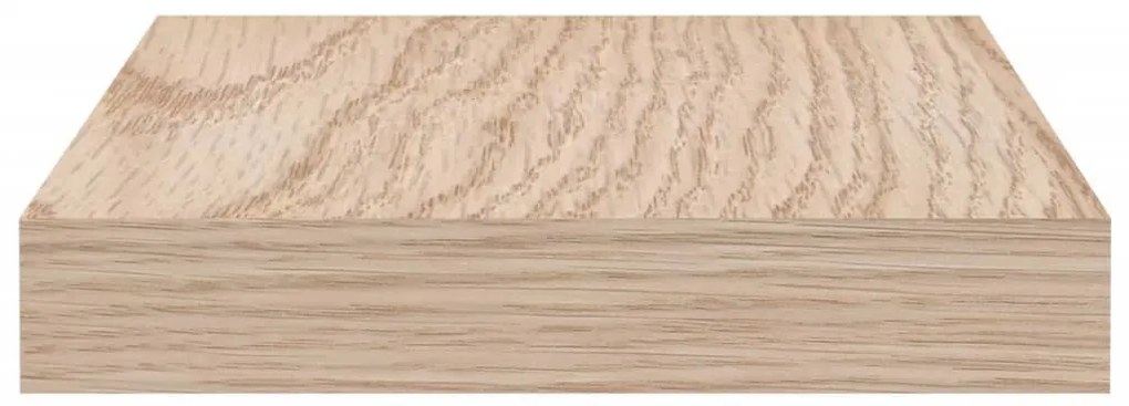 2 db szerelt fa függőpolc 50 x 23,5 x 4 cm
