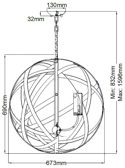 Hinkley HK-CARSON-5P kültéri CARSON 5xE14/40W/230V IP44 lámpa oszloppal