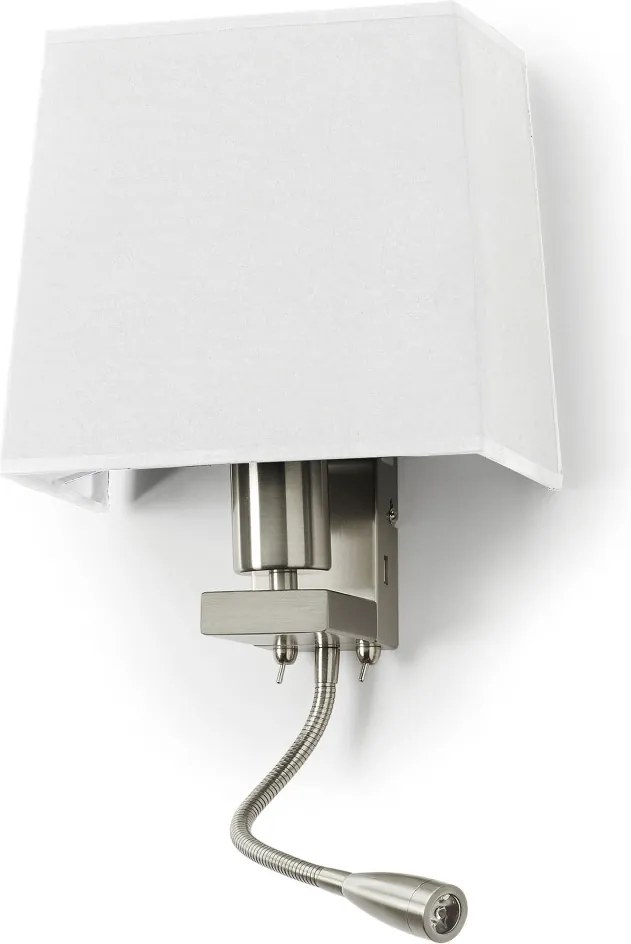Novolux FIRENZE 507A-Y05X1B-35 Fali lámpa 2x60W, 3W/E27, LED 240LM IP20