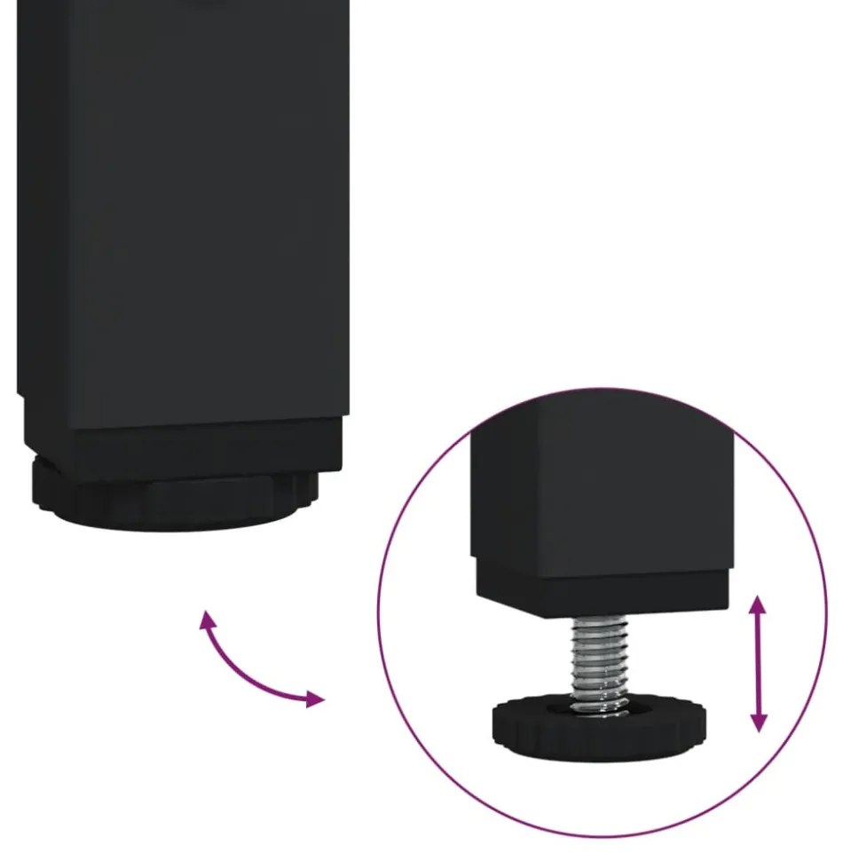 barna tölgyszínű szerelt fa tálalóasztal 100 x 32 x 75 cm