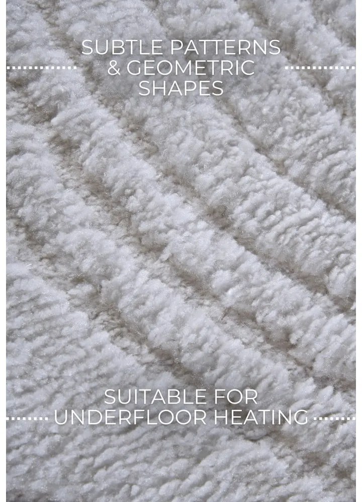 Krémszínű futószőnyeg 80x240 cm Pigment Cream White – Elle Decoration