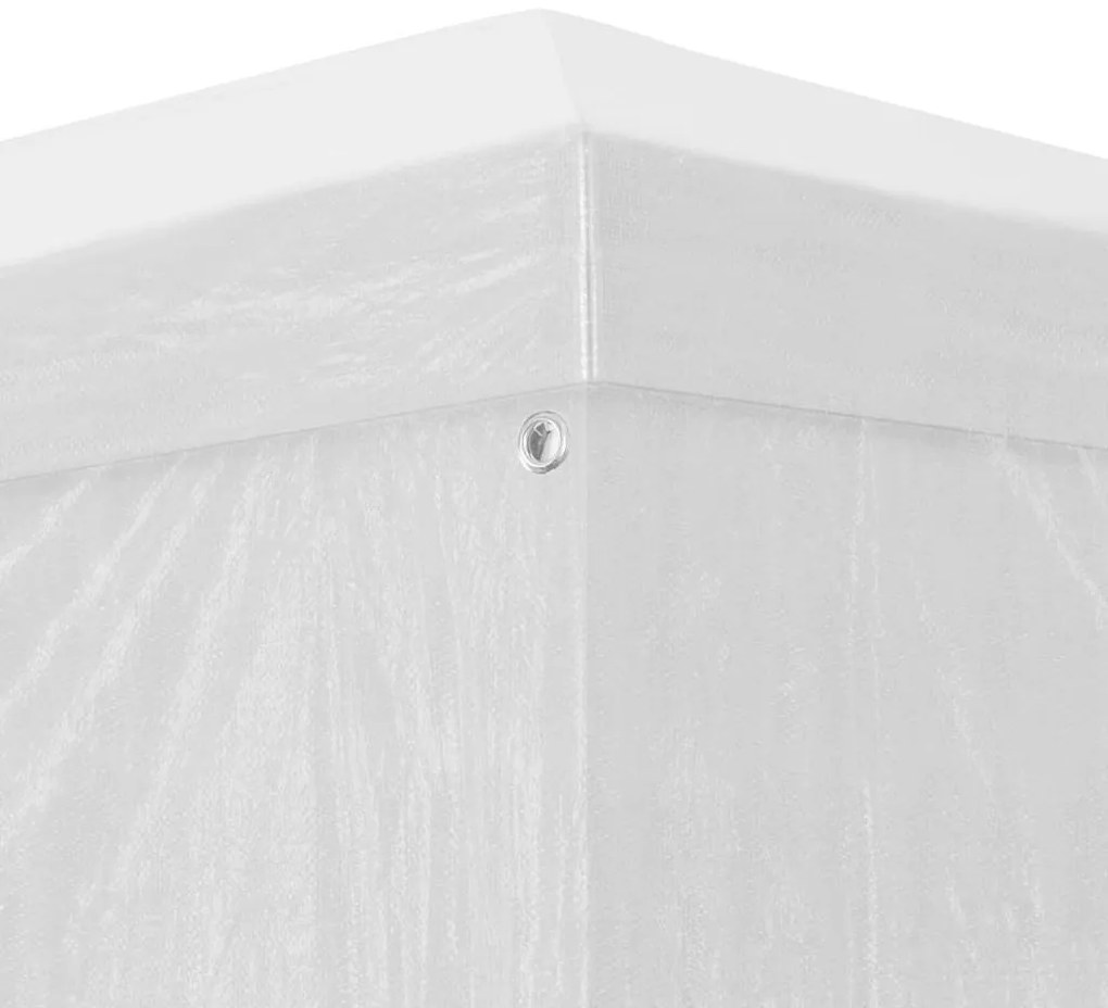 fehér kerti pavilon 3 x 12 m