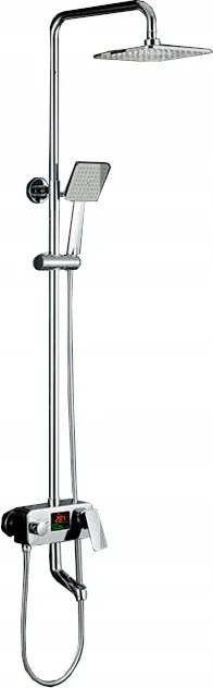 Zuhany Szett Esőztető Led Kijelző