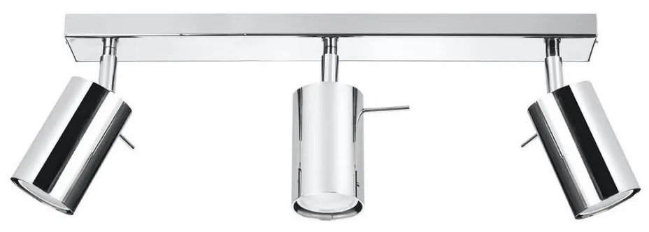 Sollux SL.0729 - Spotlámpa RING 3xGU10/10W/230V