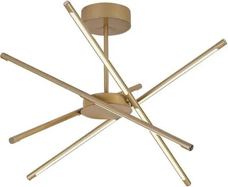 RÁBALUX 71339 HENLI2 Modern Led Függesztett Lámpa Arany IP20