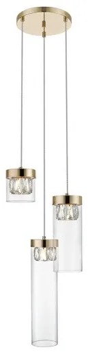 Zuma Line GEM P0389-03D-F7AC Függőlámpa 3x28W/G9