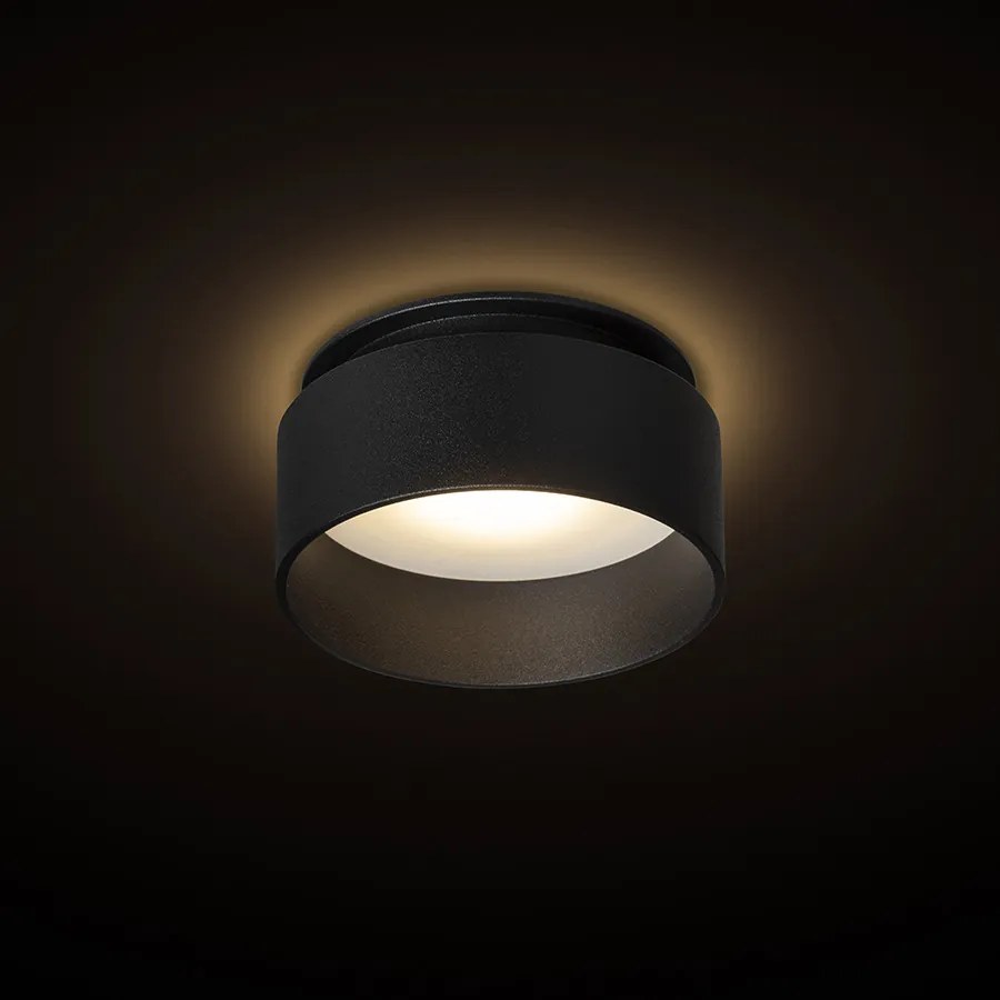 RENDL TORD süllyesztett lámpa fekete 230V LED GU10 9W