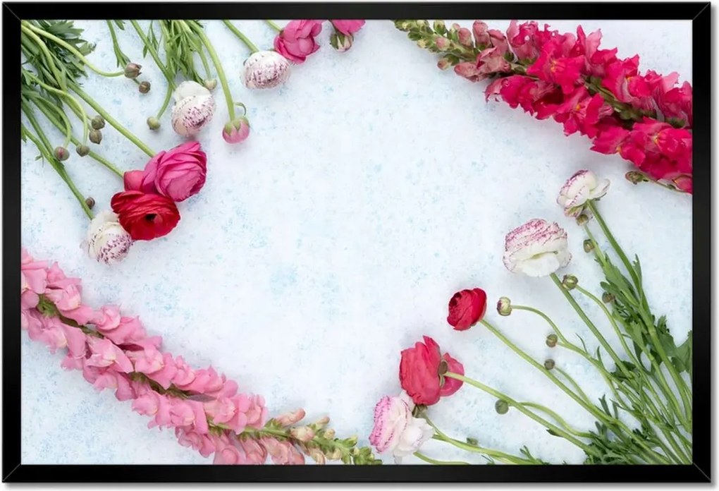 Poszterek keretben 60x40 Nőnap Ajándék Love