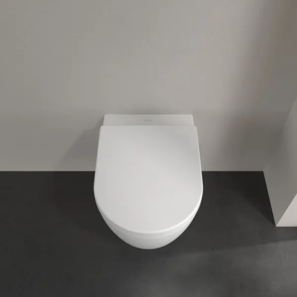 Villeroy & Boch 5656HRRW - AVENTO fali WC SoftClose ülőkével, kerámia/fehér