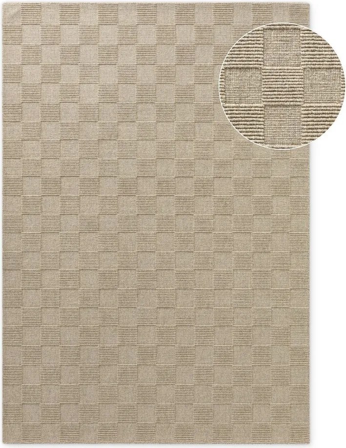 Bézs kézi szövésű gyapjú szőnyeg 200x300 cm Scala – Villeroy&amp;Boch