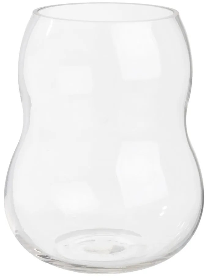 Üveg váza (magasság 20 cm) Clara – Casa Selección