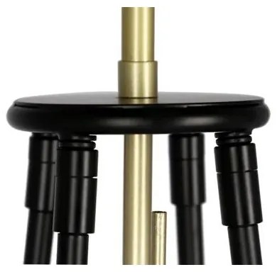 Állólámpa TEGOLA 1xE27/60W/230V fekete/arany