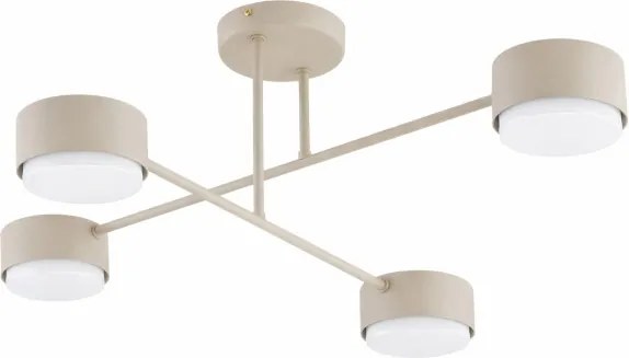 Brilagi - dimmelhető RGB LED felületre szerelhető csillár MONO 4xGX53/14W/230V Wi-Fi Tuya fekete