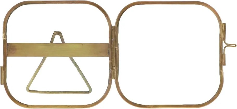 Aranyszínű fém álló képkeret 11x10 cm – Rex London