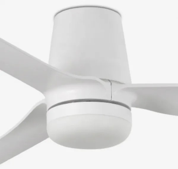 FARO 33832WT-1TW- LED Dimmelhető ventilátor MINI PUNT TUB S 10W/230V fehér átm. 90 cm WT + távirányító