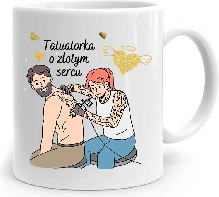 Tetováló Bögre Ajándék fényképes nyomtatással