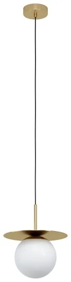 Eglo 39952 - Csillár zsinóron ARENALES 1xE27/40W/230V arany