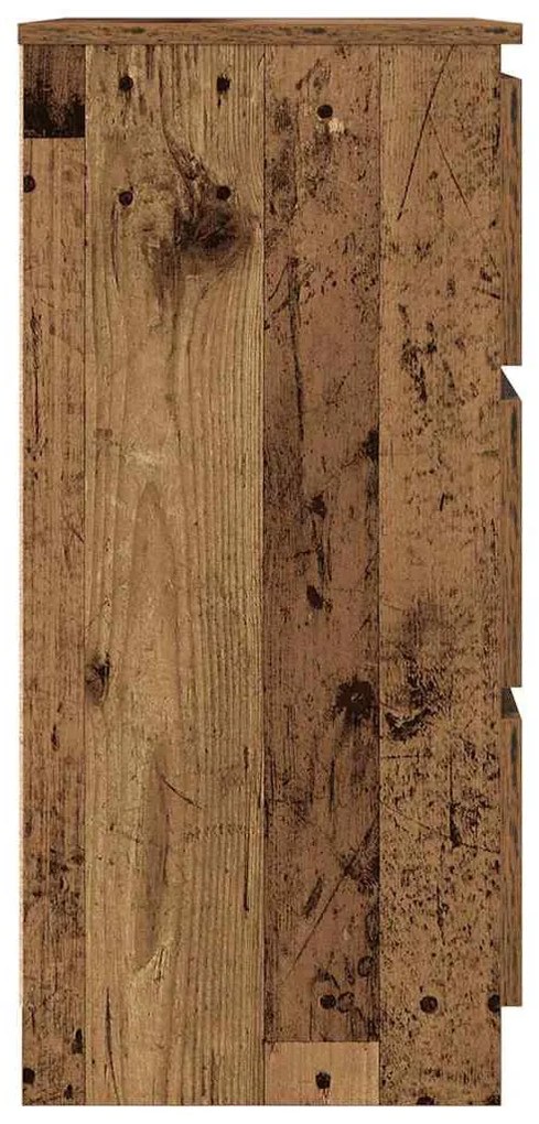 antik fa szerelt fa tálalószekrény 60 x 35 x 76 cm
