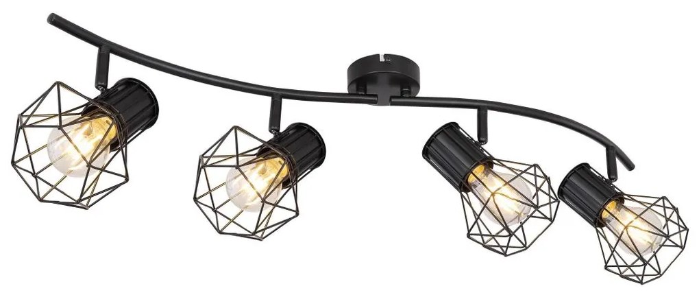 Globo 54017-4 - Spotlámpa PRISKA 4xE27/40W/230V 54017-4