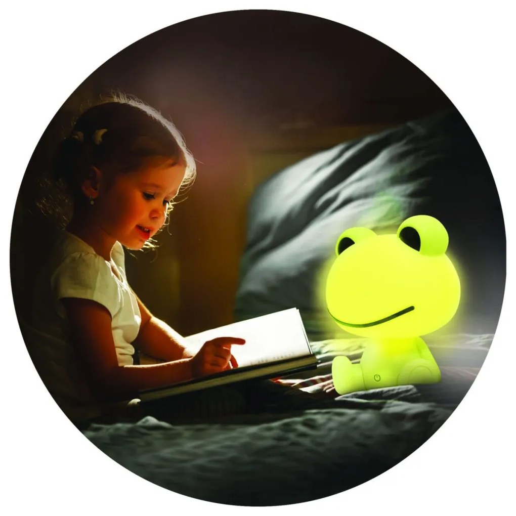Polux ŻABKA 327222 Asztali lámpa 1x2,5W/LED 3000K 59lm IP20