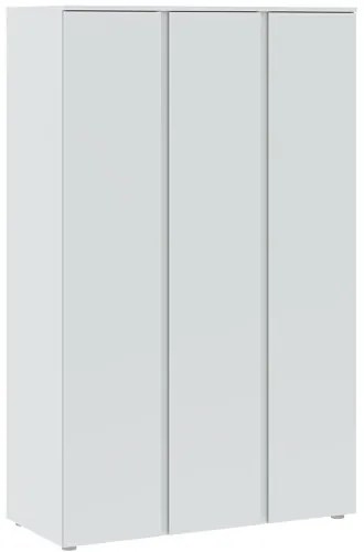 BASIC PLUS Ruhásszekrény Fehér Színben 110 cm 3D