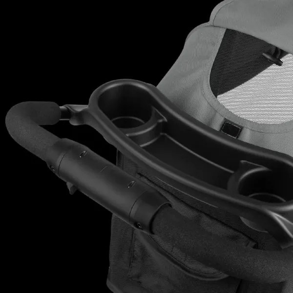 Lionelo - Babakocsi EMMA PLUS szürke/fekete