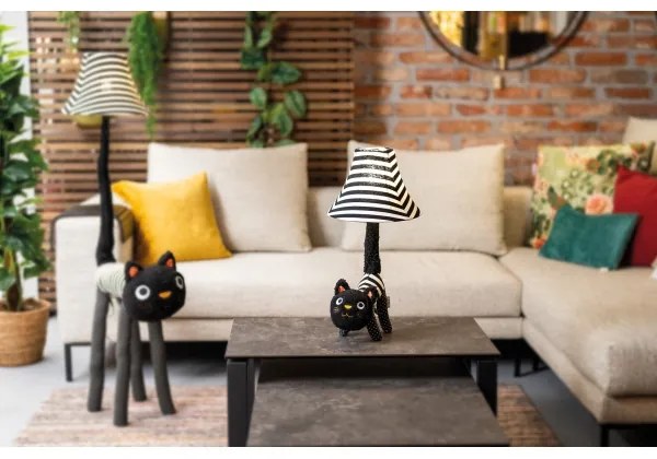 Happy Lamps - LED Asztali gyereklámpa BABY LUNA LED/5,4W/230V macska