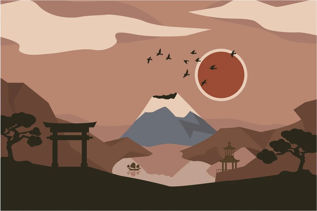 Kép - Japán N⁰1 (90x60 cm)