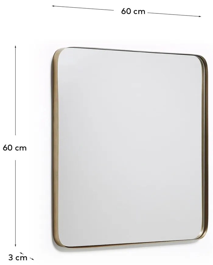 Fali tükör 60x60 cm Marco – Kave Home