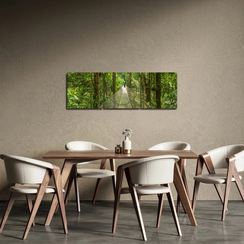Kép - Függőhíd (órával) (90x30 cm)