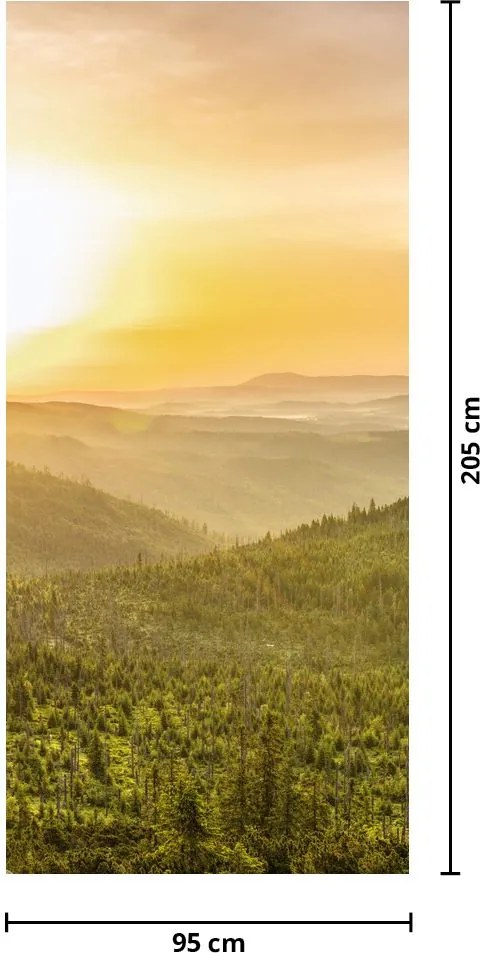 Fotótapéta ajtóra - Panorámakép (95x205cm)
