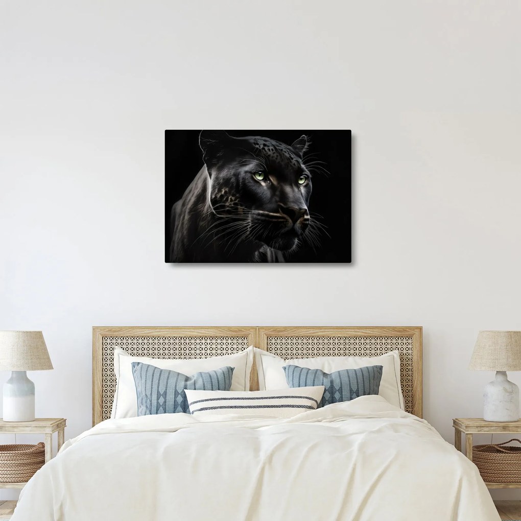 Kép - Fekete Párduc (70x50 cm)