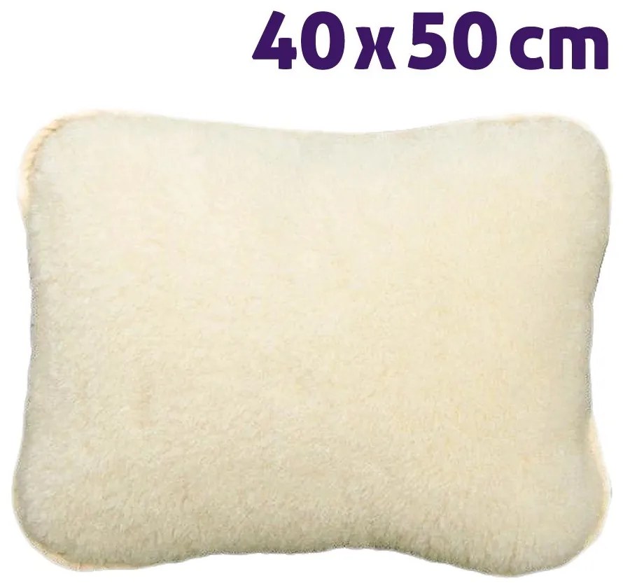 Ortho-Sleepy gyapjú kispárna Merino bárány gyapjú 520 g/m² / 40x50 cm