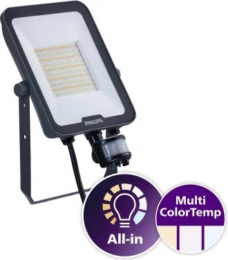 Philips-LED reflektor érzékelővel LEDINAIRE ALL-IN LED/50W/230V 3000/4000/6500K IP65