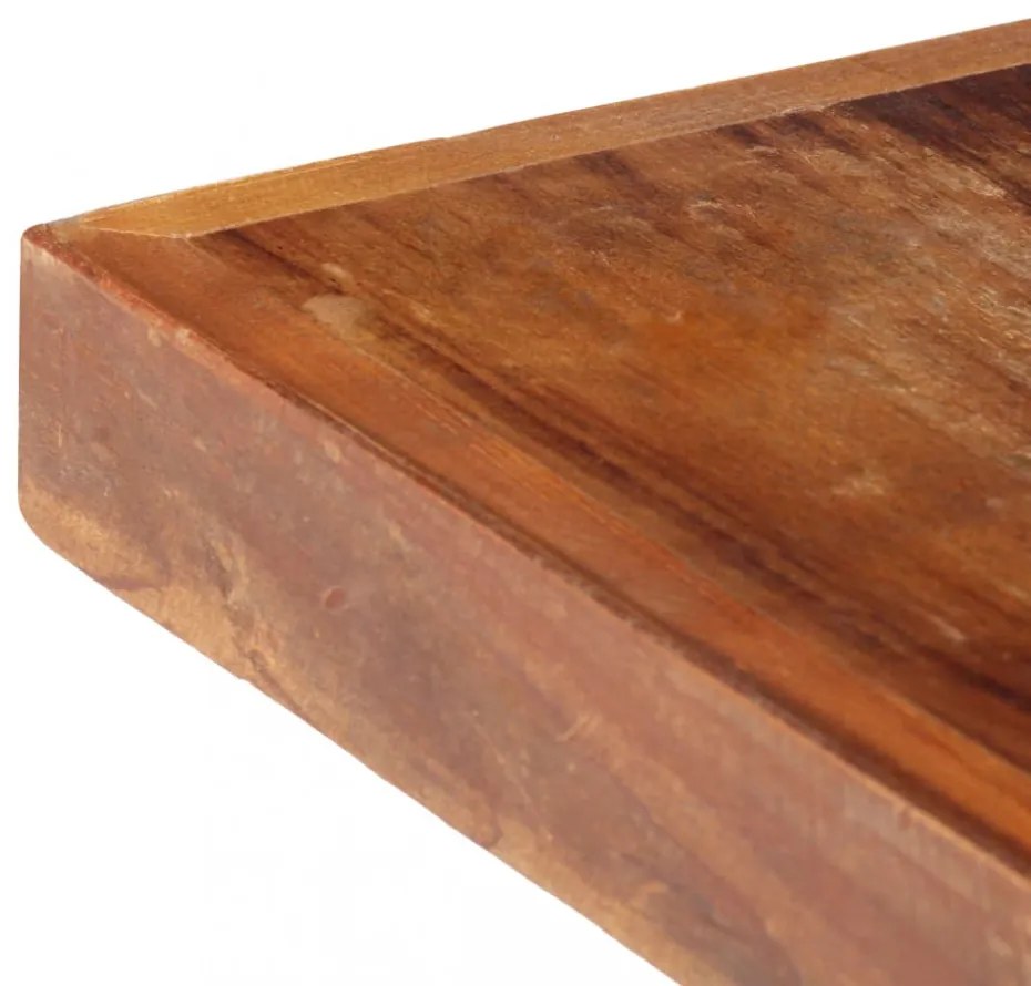 tömör újrahasznosított fa étkezőasztal 180 x 90 x 76 cm