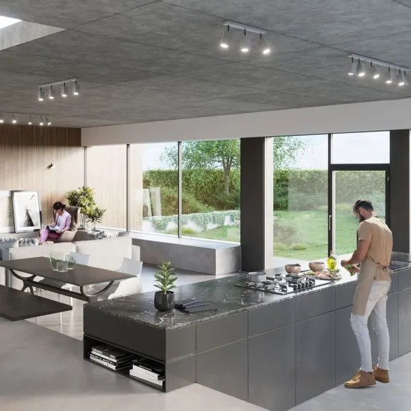 Sollux SL.0462 - MERIDA 6xGU10/40W/230V szürke spotlámpa