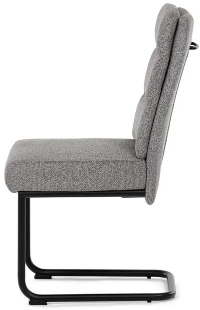 Szürke Szövet Étkezőszék, Ezüst Árnyalattal. DCL-P3107 SIL2