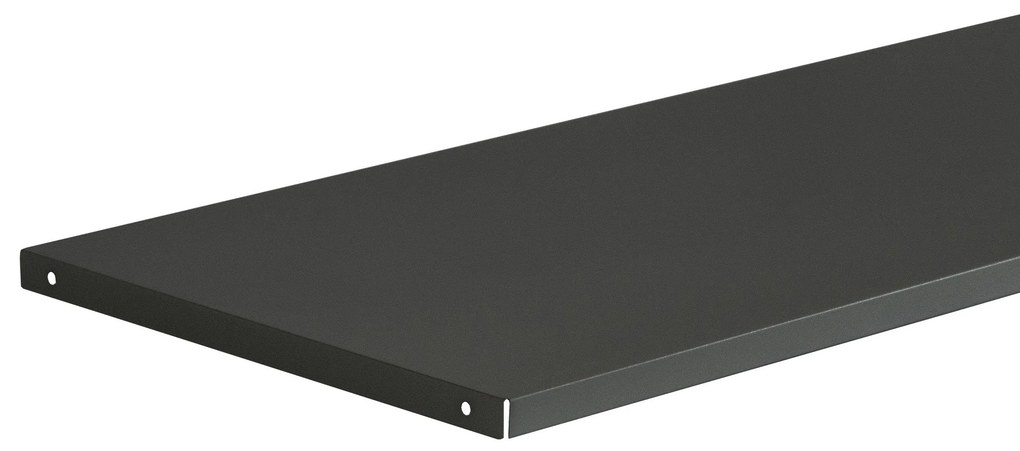 Fém polc irodai szekrényhez, antracit, 900x20x360 mm