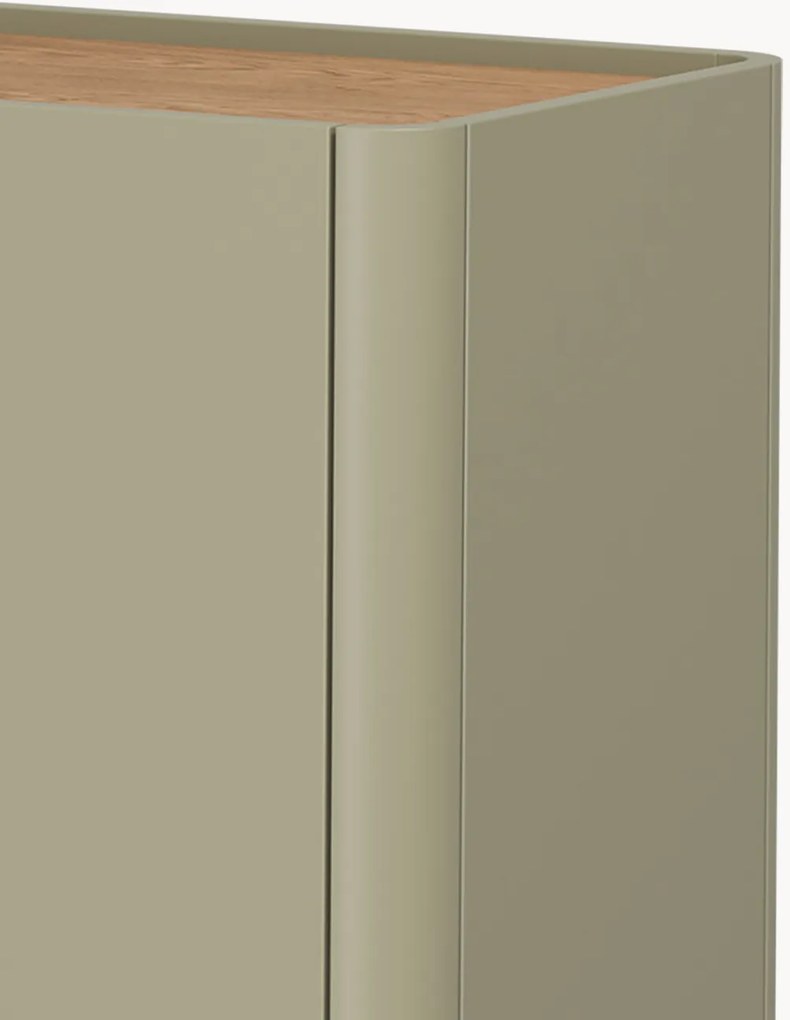 Elivo komód 150 cm fiókokkal - eukaliptusz / baltic dune tölgy