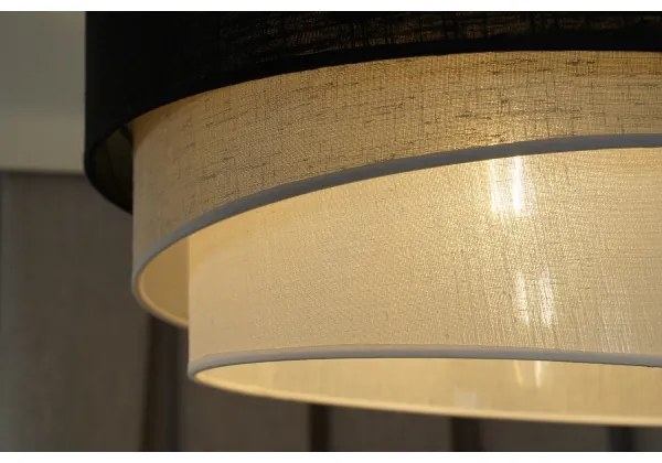 Duolla - Felületre szerelhető csillár TRIO 1xE27/15W/230V átm. 45 cm zöld/szürke/fehér