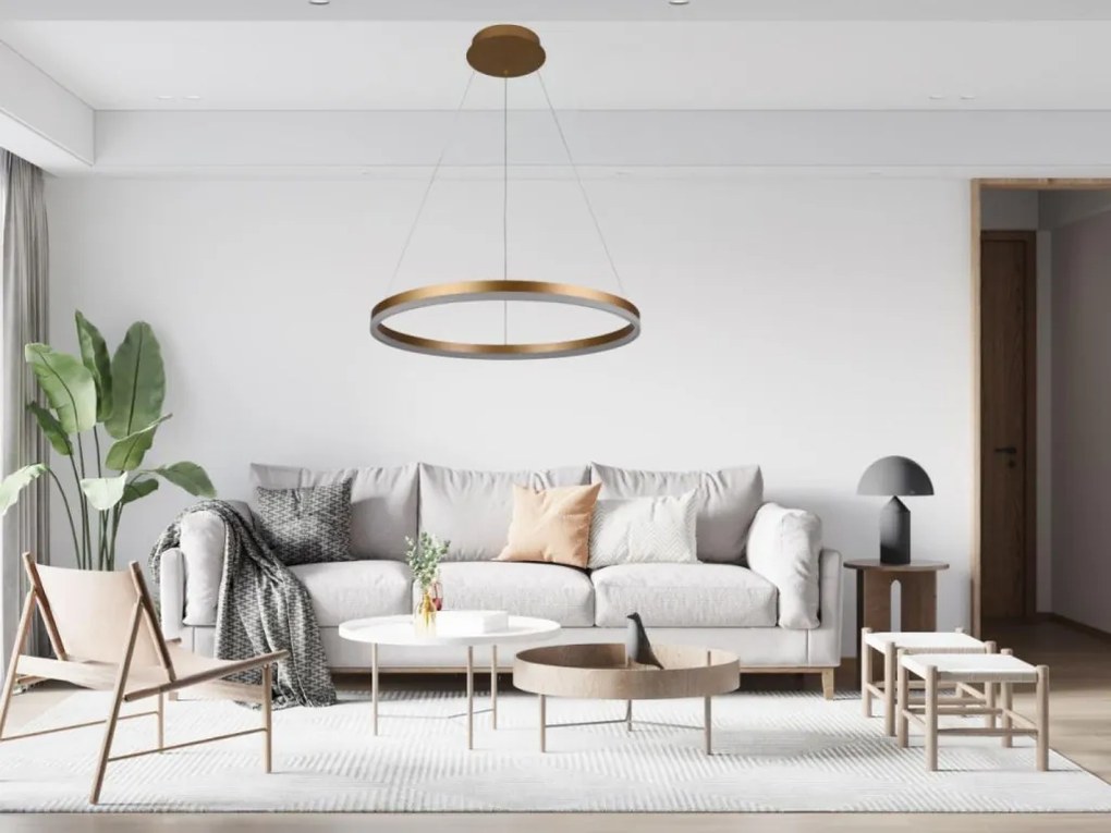 NEDES J4308-G Modern Led Függesztett Lámpa IP20