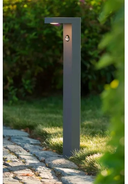 Lucide 28851/61/30 - LED Kültéri lámpa érzékelővel TEXAS LED/7W/230V IP54