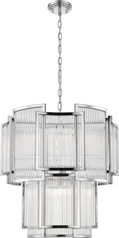 Zuma Line SERGIO P0528-08A-F4AC Függőlámpa 8x60W/E14