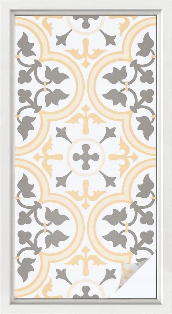 Szélvédőfólia Ablakvédő Növényi minták 50x100 cm