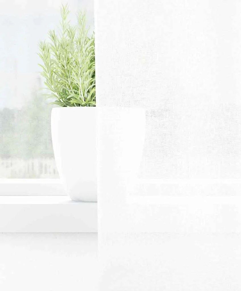 Függönyök függönyökkel 2 pcs Fehér 140x140cm Poliészter