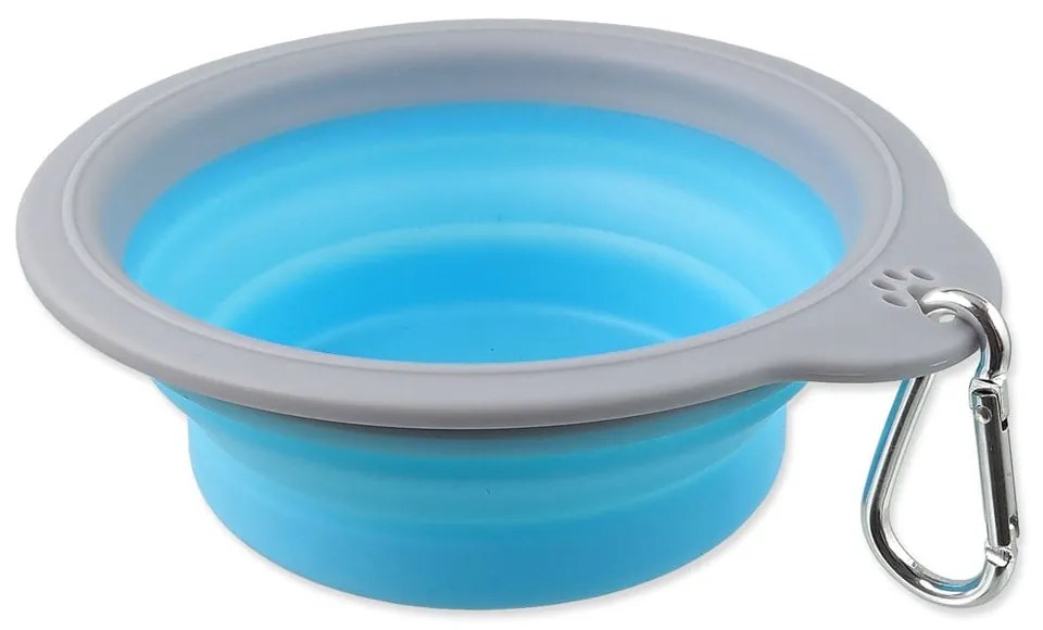 Műanyag utazó tálka kutyáknak ø 15 cm Dog Fantasy – Plaček Pet Products